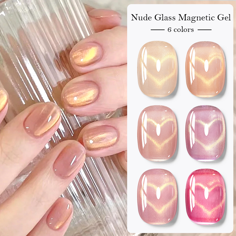 Nail Art Love - MEET ACROSS 7ml Glass Bead Cat
