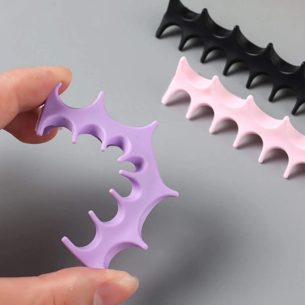 Silicone Nail Art Pen Holder U - огляд і ціна Nail Fan Brush
