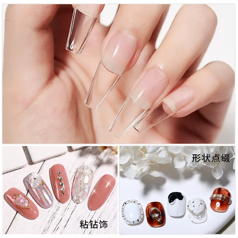 3pcs/set Solid Nail Tips Gel S - огляд і ціна Nail Art Quotes