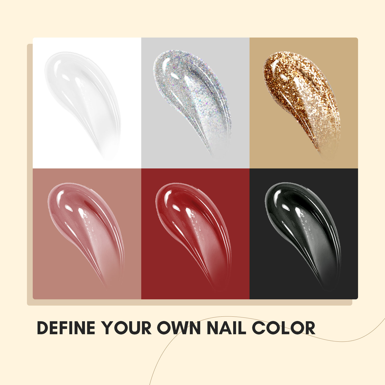 Saviland Poly Gel Nail Kit 6 C - огляд і ціна Polygel Nail Kit