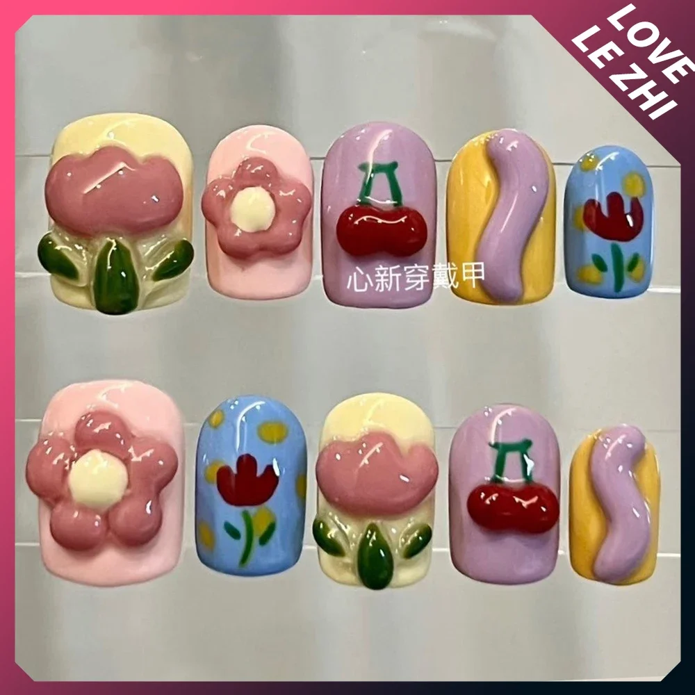 10Pcs Diy Creativity Funny Mas - огляд і ціна Nail Art Love