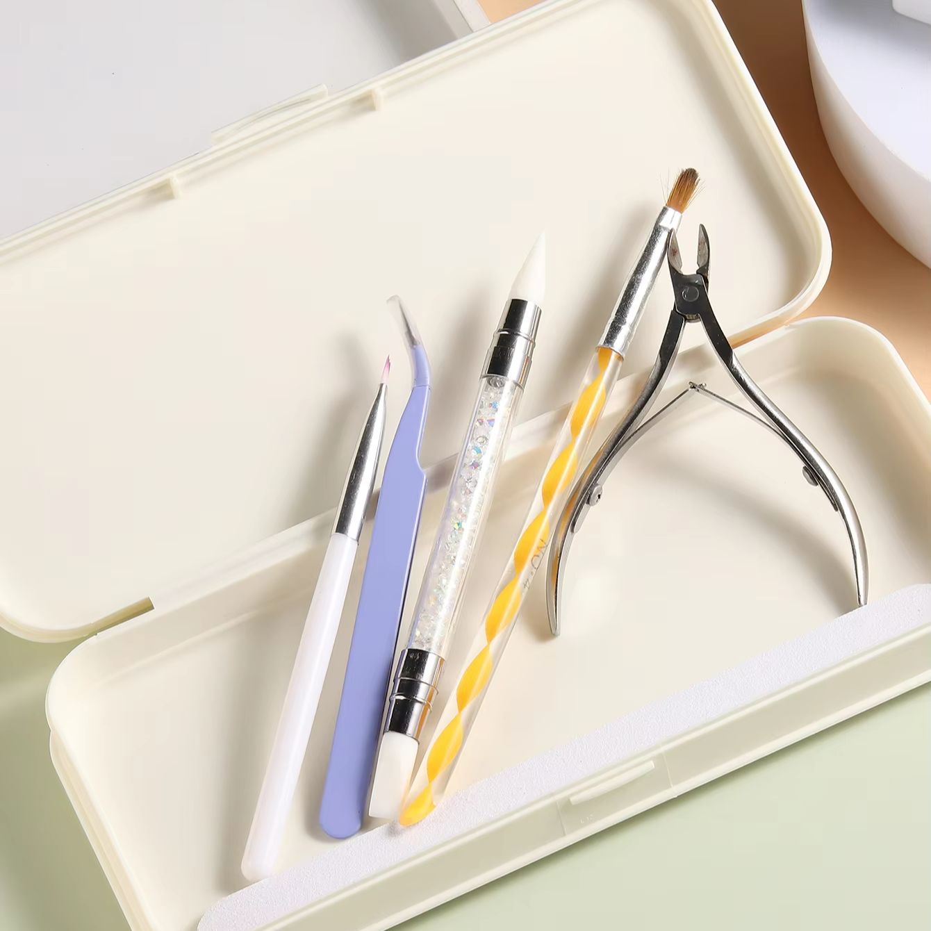 Nail Art Tool Storage Box, Por - огляд і ціна Nail Fan Brush