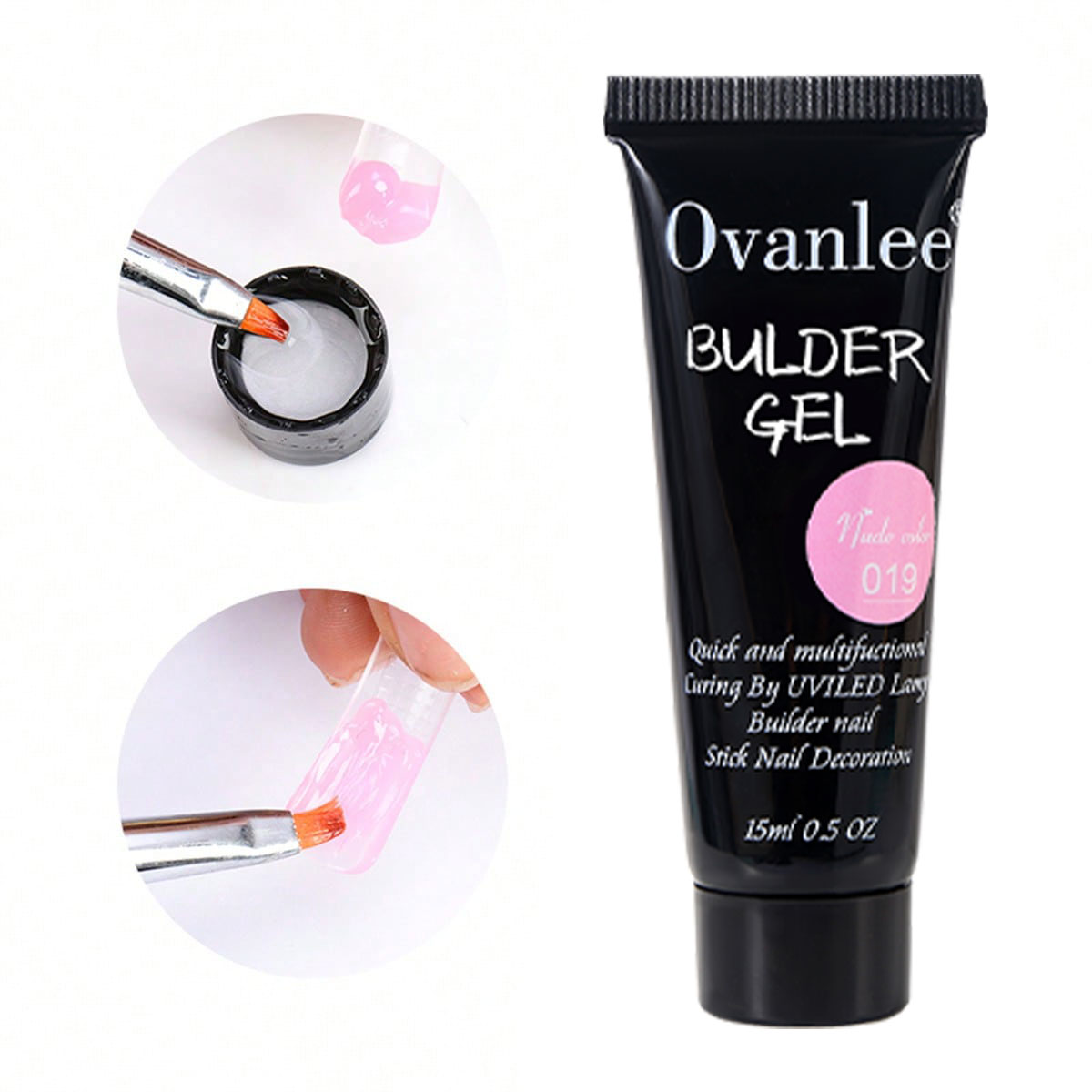Ovanlee 18-Piece Nail Builder  - огляд і ціна Polygel Nail Kit