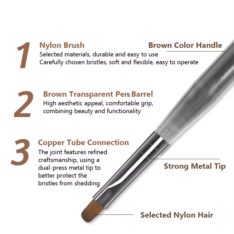 9Pcs Nail Brush Liner DIY Pain - огляд і ціна Nail Fan Brush