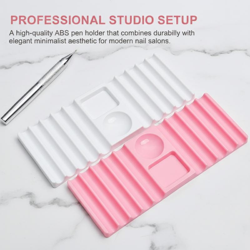 Reusable Nail Art Palette with - огляд і ціна Nail Fan Brush