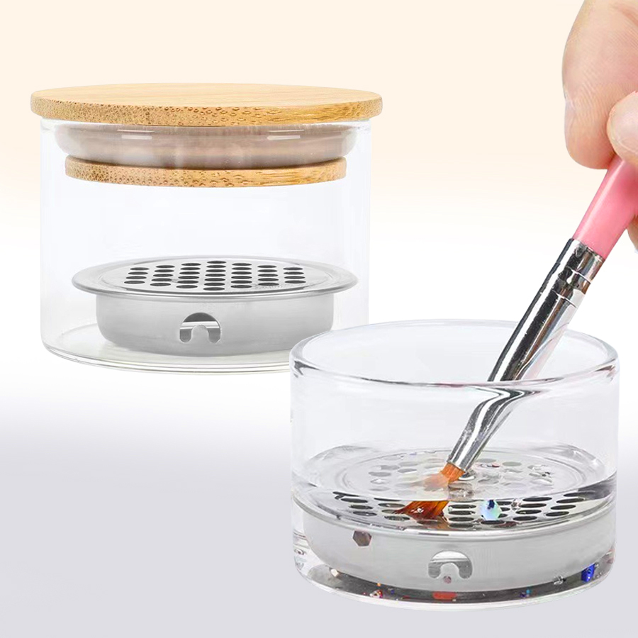 Nail Art Brushes Washing Cup N - огляд і ціна Nail Fan Brush