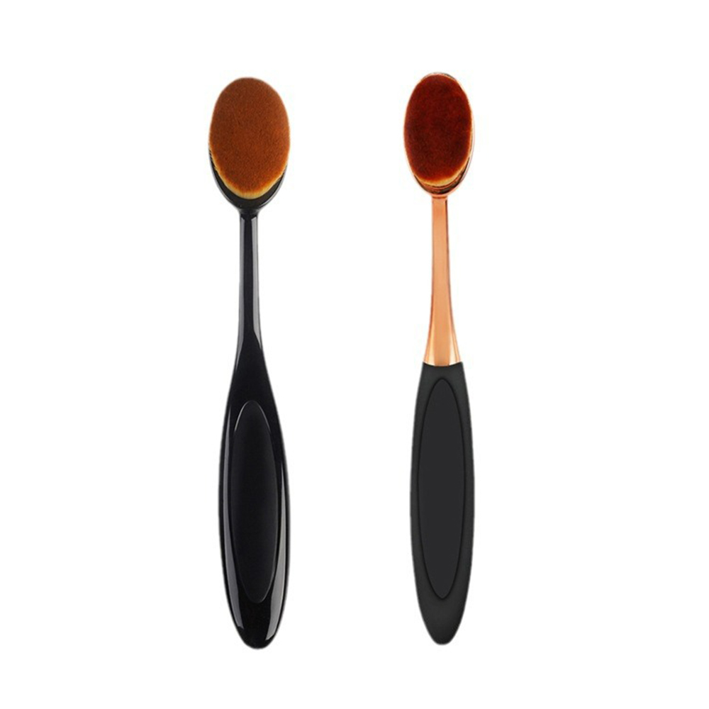 1PC Black Nail Cleaner Brush T - огляд і ціна Nail Fan Brush