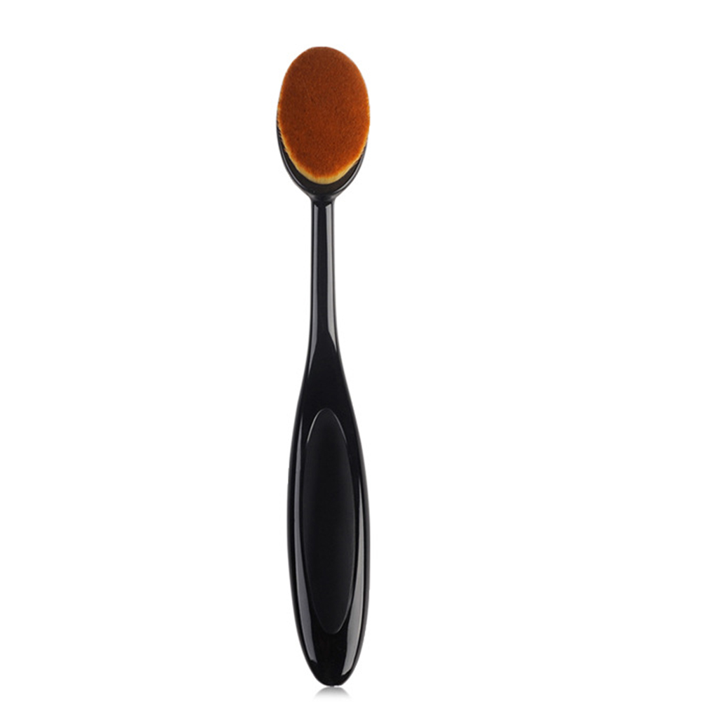 1PC Black Nail Cleaner Brush T - огляд і ціна Nail Fan Brush