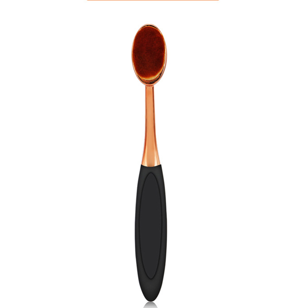 1PC Black Nail Cleaner Brush T - огляд і ціна Nail Fan Brush