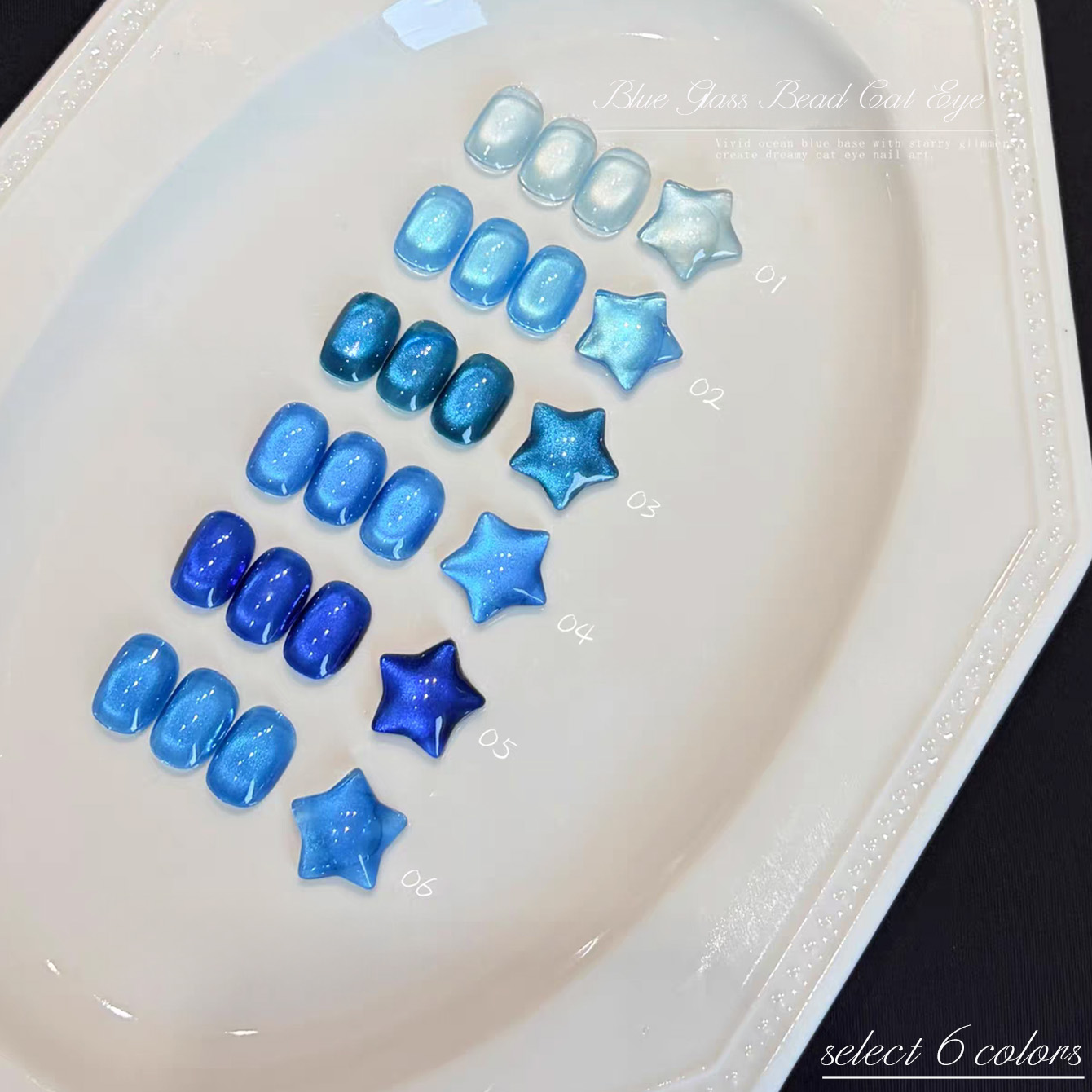 1pcs TC Summer Whitening Blue  - огляд і ціна Nail Art Ice Blue