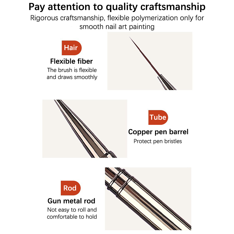 1Pcs Nail Art Brushes French N - огляд і ціна Nail Fan Brush
