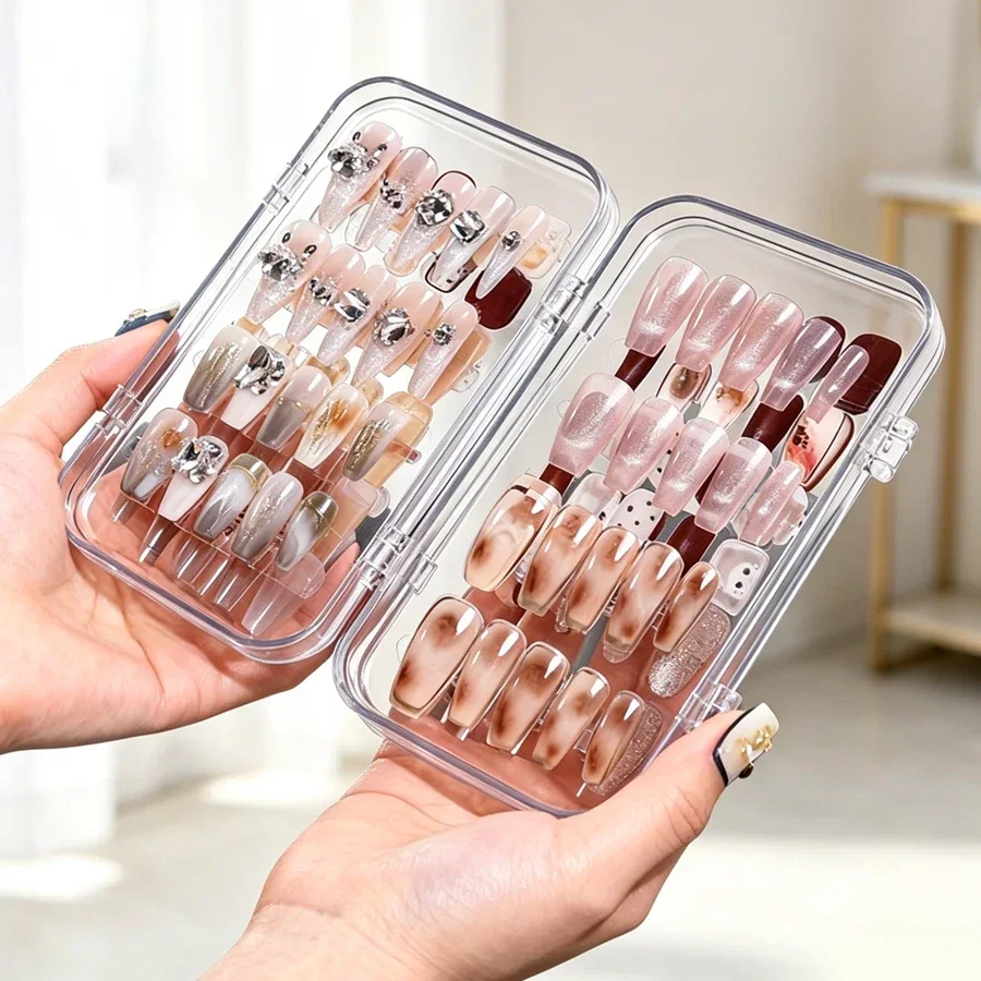 Clear Foldable Press On Nail S - огляд і ціна Nail Art Quotes