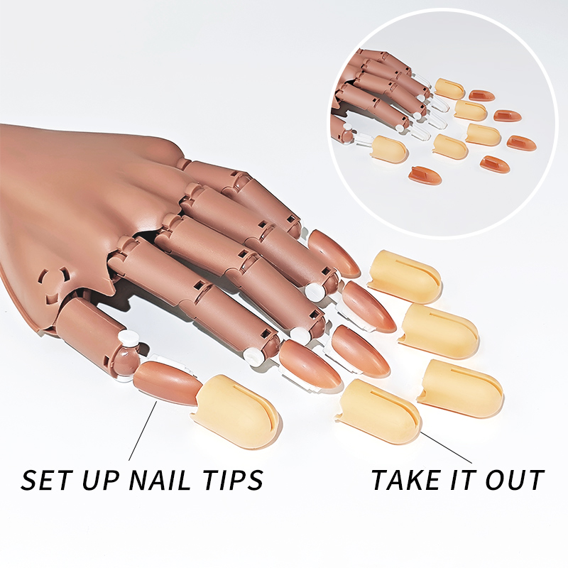 Nail Fake Practice Hand Movabl - огляд і ціна Nail Art Quotes