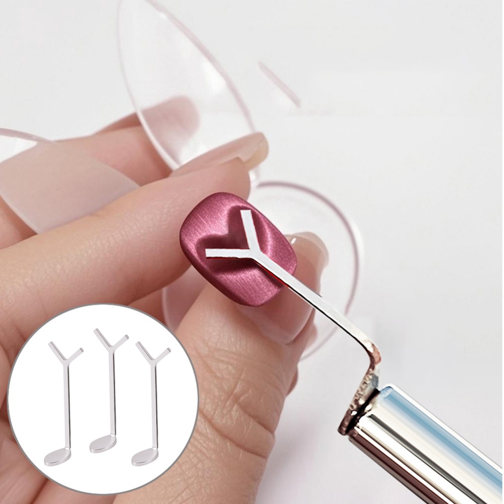 1/2/3/4pcs Y-Shaped Heart Cat  - огляд і ціна Nail Art Love
