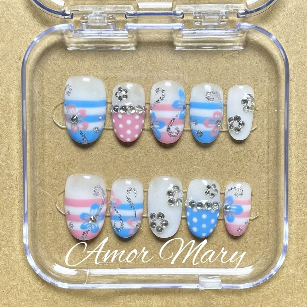 Summer Fresh 3D Flower Diamond - огляд і ціна Nail Art Love
