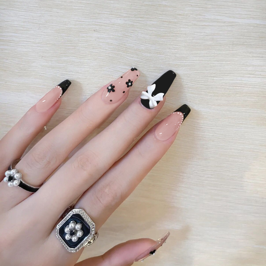 24Pcs/Box Blush France T Long  - огляд і ціна Nail Art France