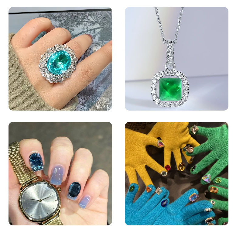 DIY Cube Ring Necklace Bracele - огляд і ціна Nail Art Love