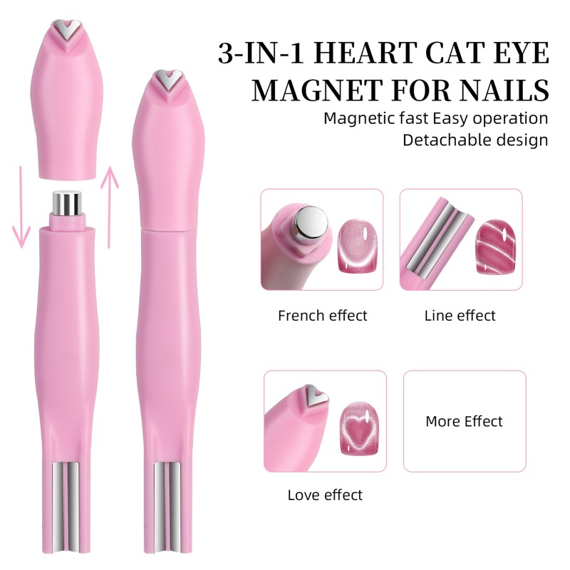 3 in 1 Cat Eye Nail Magnetic S - огляд і ціна Nail Art Love
