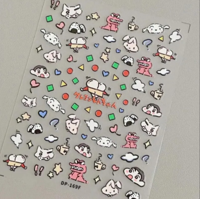 Crayon Shin-chan Creative Pape - огляд і ціна Nail Art Quotes