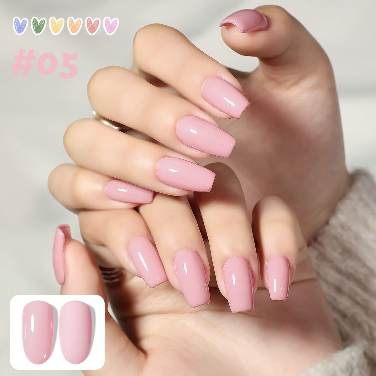 MIANEL 12ML 2026 New Summer Na - огляд і ціна Nail Art Ice Blue