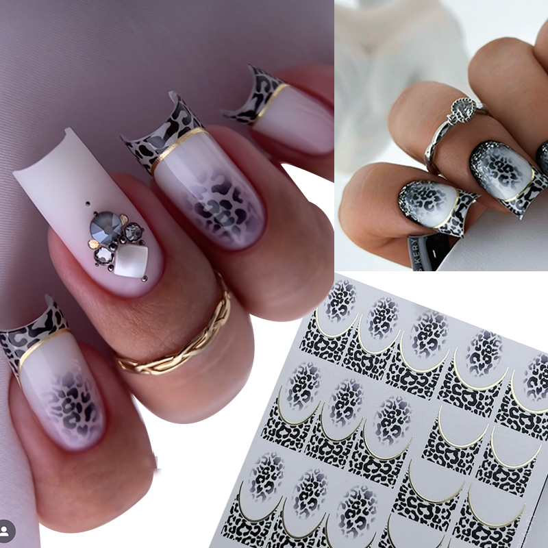 1pcs New Tiger Zebra Leopard P - огляд і ціна Nail Art Zebra Design